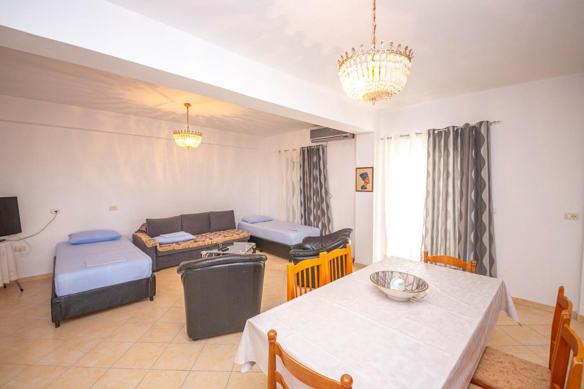 Apartments Cikuli Sarande Bagian luar foto
